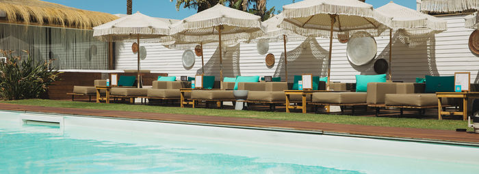 Beach Club sulla spiaggia
