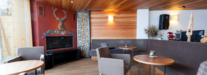 Accoglienza in tipico hotel di montagna