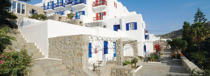 Atmosfera familiare, in tipico stile cicladico