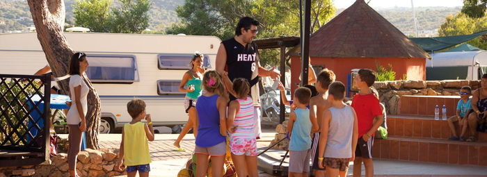 Hotel-Resort in Camping Village, in Costa Smeralda