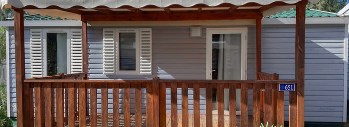 Mobile Home in camping village