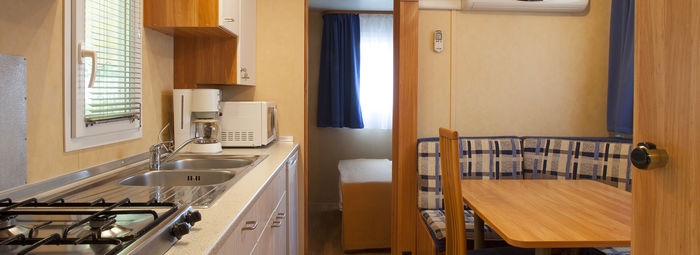 Mobile Home in camping village
