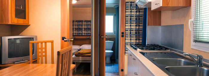 Mobile Home in camping village