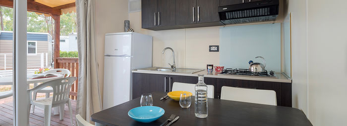 Mobile Home in camping village