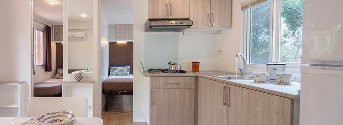 Mobile Home in camping village