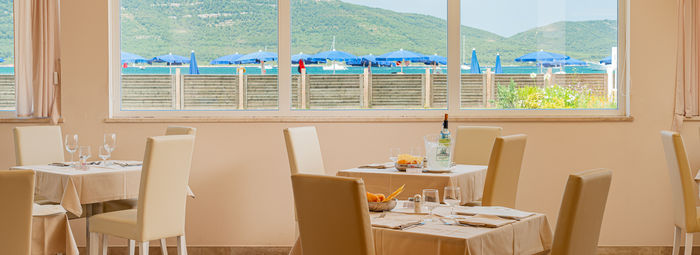 In perfetto stile mediterraneo, direttamente sul mare