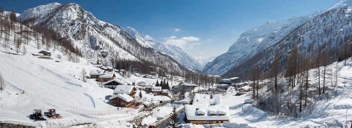 Vista panoramica sul Monterosa