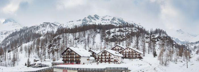 Vista panoramica sul Monterosa