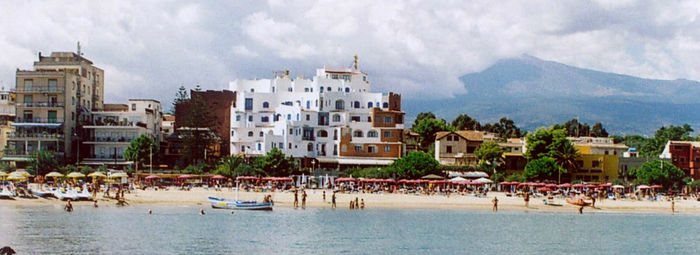 Nella Baia di Giardini Naxos