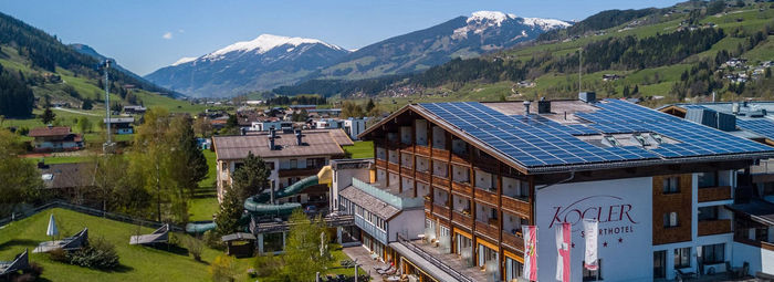 Area wellness di 1.500 mq sugli Alti Tauri