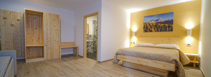 In Val di fassa, a 800 metri dalle piste da sci