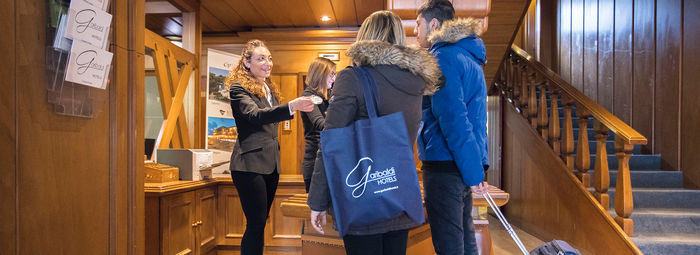 In Val di fassa, a 800 metri dalle piste da sci