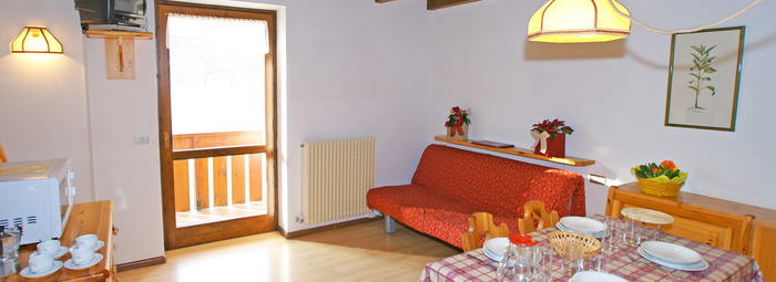 Residence 3* ai piedi delle Dolomiti, fino a 6 posti letto