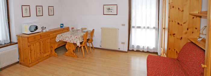 Residence 3* ai piedi delle Dolomiti, fino a 6 posti letto
