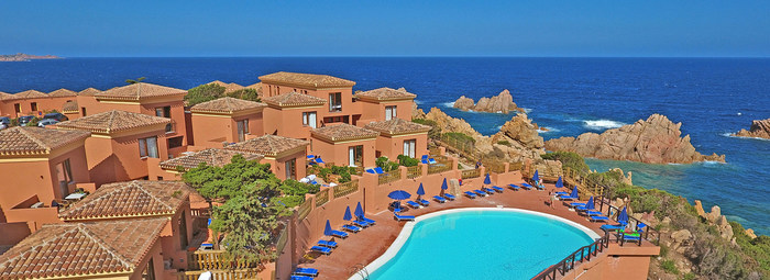 Hotel di charme, panorama unico, a 700 metri dalla spiaggia di Li Cossi
