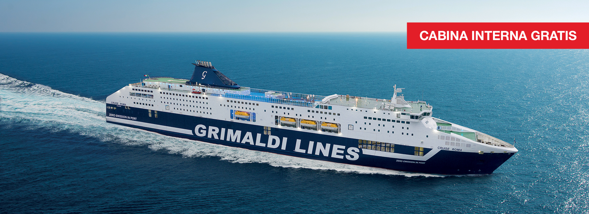 Grimaldi - cabina interna gratis