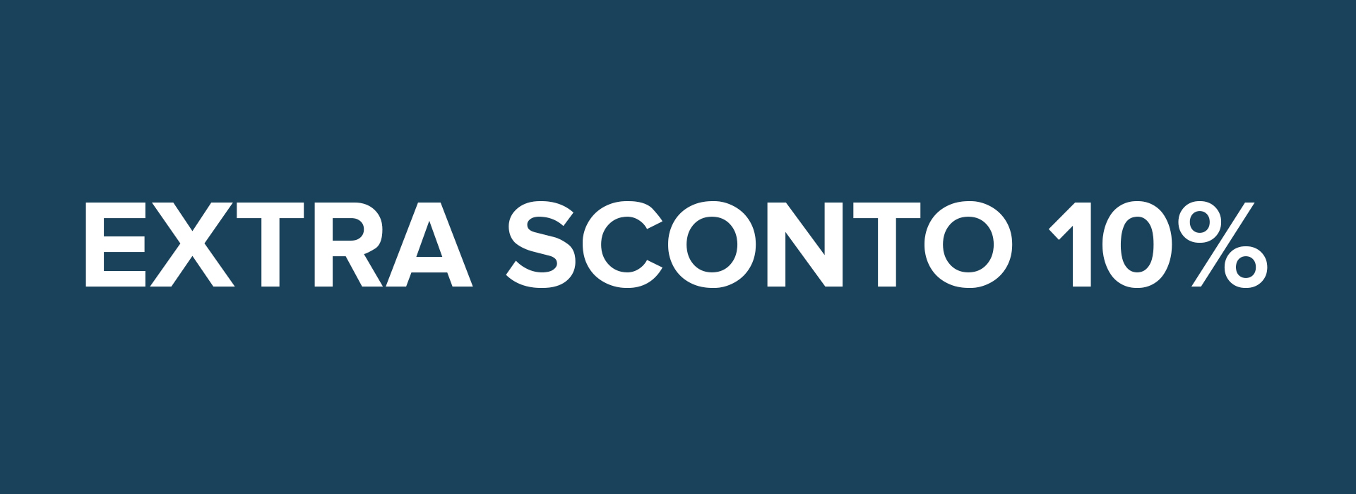 PROMOZIONE PRENOTA PRIMA: EXTRA SCONTO 10%