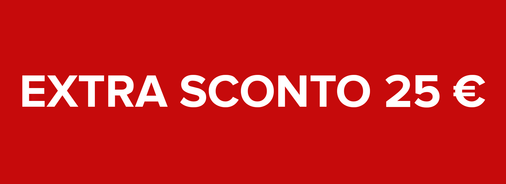 PROMOZIONE PRENOTA PRIMA ONLINE: EXTRA SCONTO 25 €
