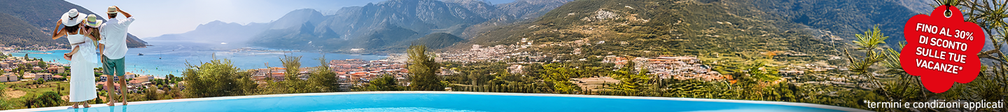 Fino al 30% di sconto sulle offerte per la bella stagione