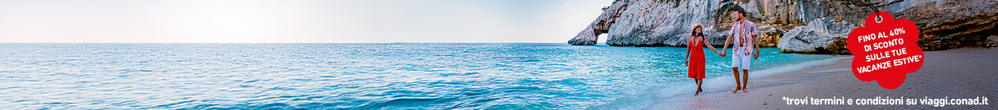 Fino al 40% di sconto sulle tue vacanze estive